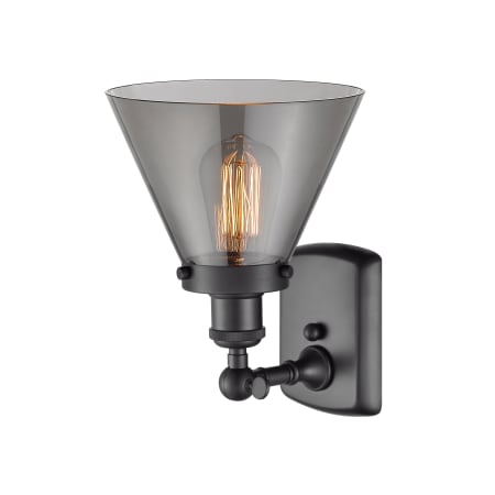 A large image of the Innovations Lighting 916-1W Large Cone Alternate View