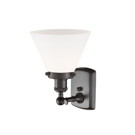 A large image of the Innovations Lighting 916-1W Large Cone Alternate View