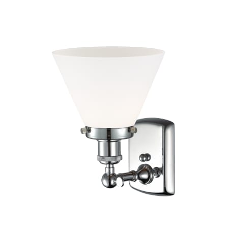 A large image of the Innovations Lighting 916-1W Large Cone Alternate View