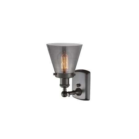 A large image of the Innovations Lighting 916-1W Small Cone Alternate Image