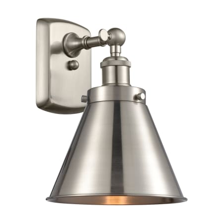 A large image of the Innovations Lighting 916-1W Appalachian Brushed Satin Nickel