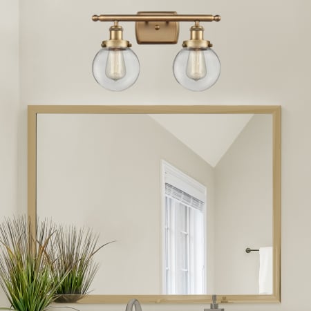 A large image of the Innovations Lighting 916-2W-11-16 Beacon Vanity Alternate Image