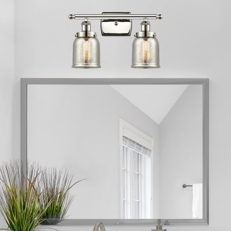 A large image of the Innovations Lighting 916-2W-12-16 Bell Vanity Alternate Image