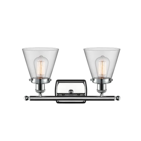 A large image of the Innovations Lighting 916-2W Small Cone Alternate View
