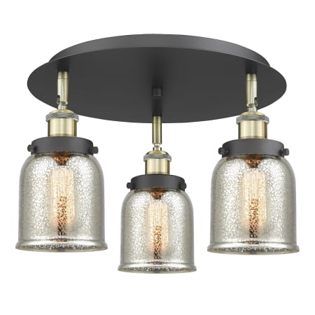 A large image of the Innovations Lighting 916-3C-10-17 Bell Flush Alternate Image