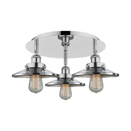 A large image of the Innovations Lighting 916-3C-6-20 Ballston Urban Flush Alternate Image