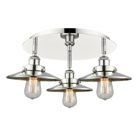 A large image of the Innovations Lighting 916-3C-6-20 Ballston Urban Flush Alternate Image