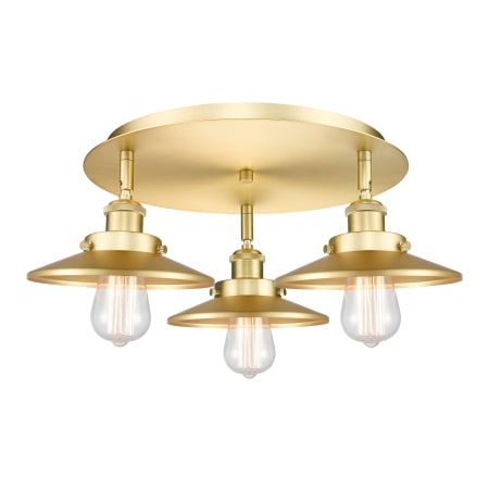 A large image of the Innovations Lighting 916-3C-6-20 Ballston Urban Flush Alternate Image