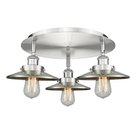 A large image of the Innovations Lighting 916-3C-6-20 Ballston Urban Flush Alternate Image