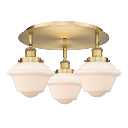 A large image of the Innovations Lighting 916-3C-8-19 Oxford Flush Alternate Image