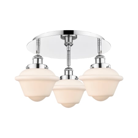 A large image of the Innovations Lighting 916-3C-8-19 Oxford Flush Alternate Image