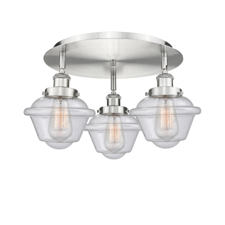 A large image of the Innovations Lighting 916-3C-8-19 Oxford Flush Alternate Image