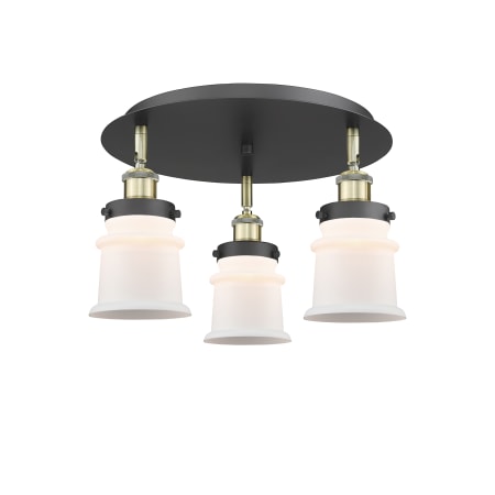 A large image of the Innovations Lighting 916-3C-9-17 Canton Flush Alternate Image