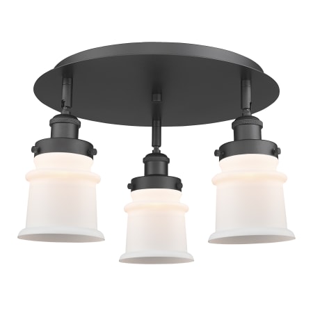 A large image of the Innovations Lighting 916-3C-9-17 Canton Flush Alternate Image