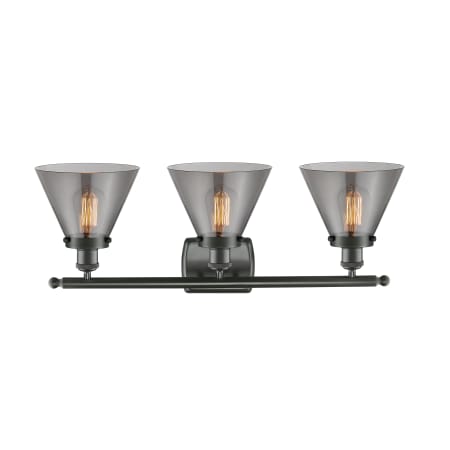 A large image of the Innovations Lighting 916-3W Large Cone Alternate View