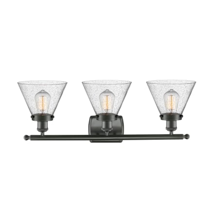 A large image of the Innovations Lighting 916-3W Large Cone Alternate View