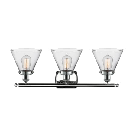A large image of the Innovations Lighting 916-3W Large Cone Alternate View