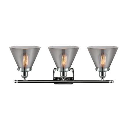 A large image of the Innovations Lighting 916-3W Large Cone Alternate View