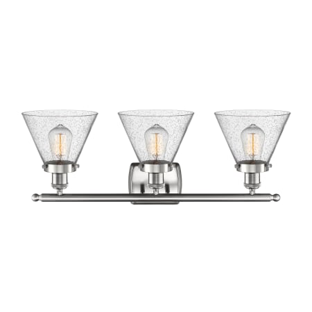 A large image of the Innovations Lighting 916-3W Large Cone Alternate View