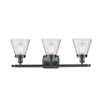 A large image of the Innovations Lighting 916-3W Small Cone Alternate View