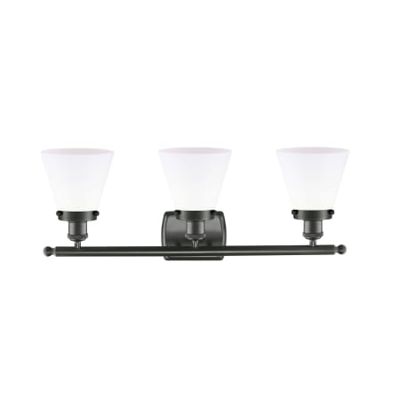 A large image of the Innovations Lighting 916-3W Small Cone Alternate View