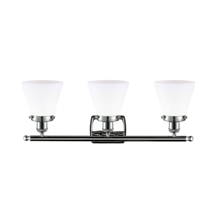 A large image of the Innovations Lighting 916-3W Small Cone Alternate View