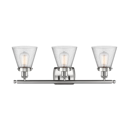 A large image of the Innovations Lighting 916-3W Small Cone Alternate View