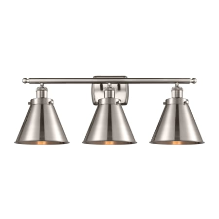 A large image of the Innovations Lighting 916-3W Appalachian Brushed Satin Nickel