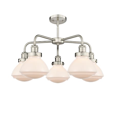 A large image of the Innovations Lighting 916-5CR-14-25 Olean Chandelier Alternate Image