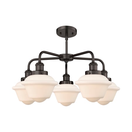 A large image of the Innovations Lighting 916-5CR-14-25 Oxford Chandelier Alternate Image