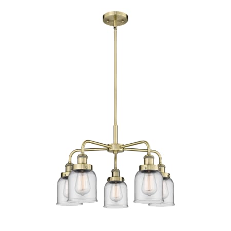 A large image of the Innovations Lighting 916-5CR-15-23 Bell Chandelier Alternate Image