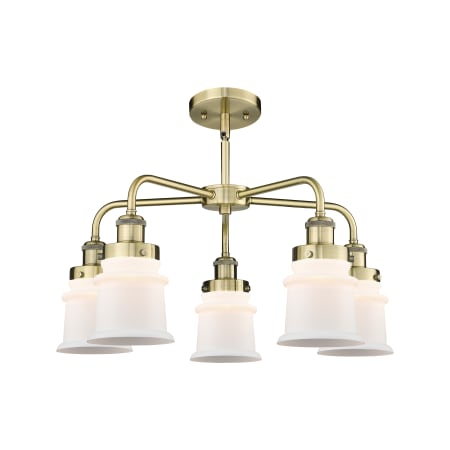 A large image of the Innovations Lighting 916-5CR-15-24 Canton Chandelier Alternate Image