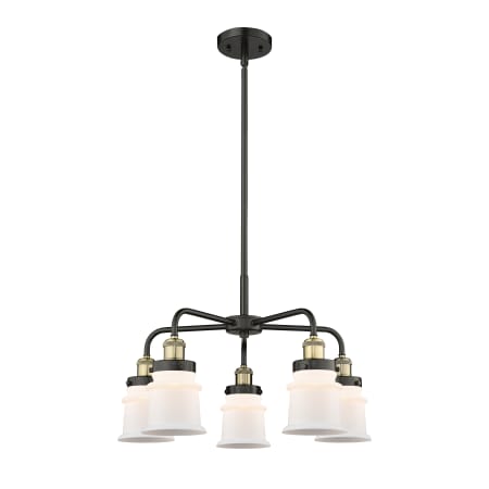 A large image of the Innovations Lighting 916-5CR-15-24 Canton Chandelier Alternate Image