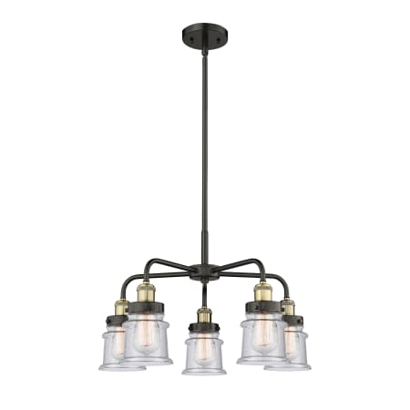 A large image of the Innovations Lighting 916-5CR-15-24 Canton Chandelier Alternate Image