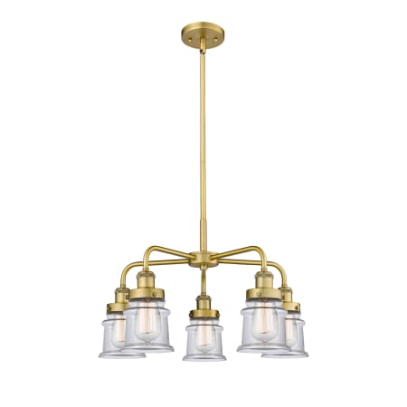 A large image of the Innovations Lighting 916-5CR-15-24 Canton Chandelier Alternate Image