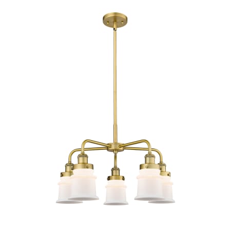 A large image of the Innovations Lighting 916-5CR-15-24 Canton Chandelier Alternate Image