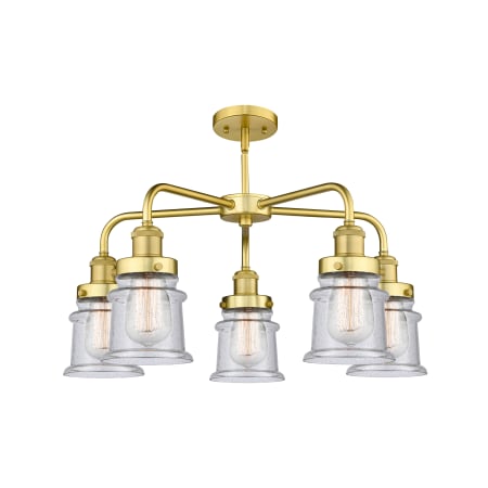 A large image of the Innovations Lighting 916-5CR-15-24 Canton Chandelier Alternate Image