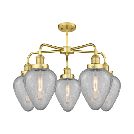 A large image of the Innovations Lighting 916-5CR-15-24 Geneseo Chandelier Alternate Image