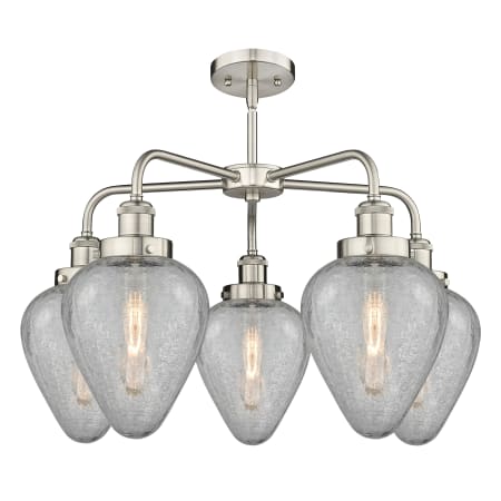 A large image of the Innovations Lighting 916-5CR-15-24 Geneseo Chandelier Alternate Image