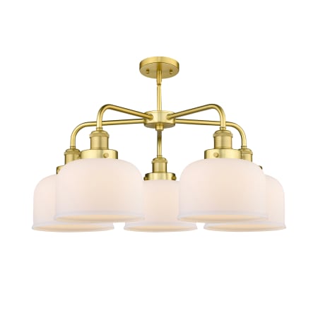A large image of the Innovations Lighting 916-5CR-15-26 Bell Chandelier Alternate Image