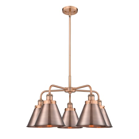 A large image of the Innovations Lighting 916-5CR-16-26 Ballston Urban Chandelier Alternate Image