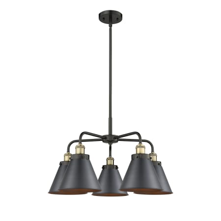 A large image of the Innovations Lighting 916-5CR-16-26 Ballston Urban Chandelier Alternate Image