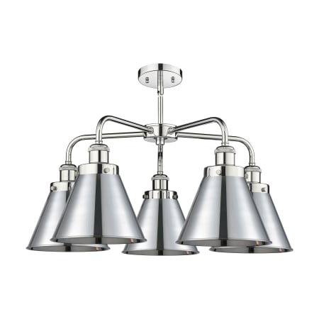 A large image of the Innovations Lighting 916-5CR-16-26 Ballston Urban Chandelier Alternate Image