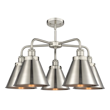 A large image of the Innovations Lighting 916-5CR-16-26 Ballston Urban Chandelier Alternate Image