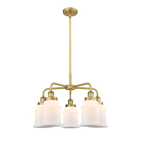 A large image of the Innovations Lighting 916-5CR-17-24 Canton Chandelier Alternate Image