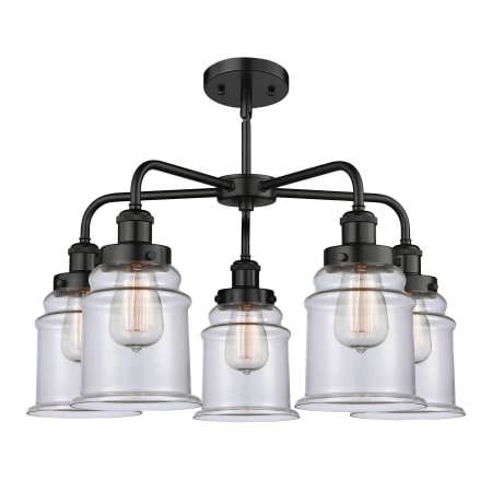 A large image of the Innovations Lighting 916-5CR-17-24 Canton Chandelier Alternate Image