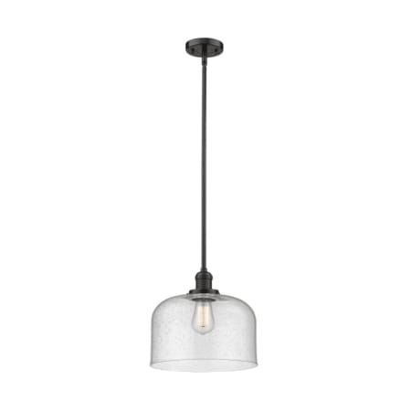 A large image of the Innovations Lighting 201S X-Large Bell Oiled Rubbed Bronze / Seedy