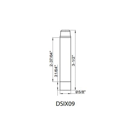 A large image of the INOX DSIX09 Alternate Image