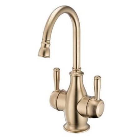 A large image of the InSinkErator FHC2010 Brushed Bronze