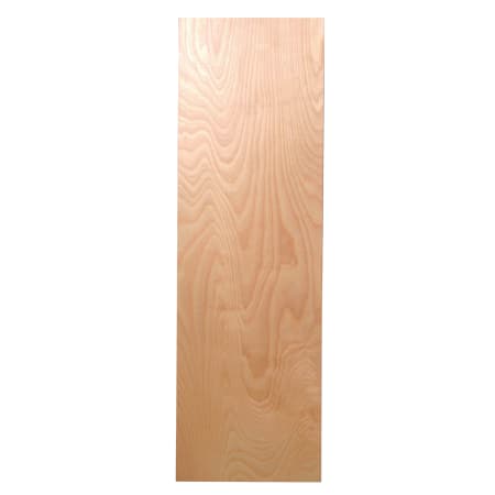 A large image of the Iron-A-Way ANE-42 Flat Natural Wood Door - WDU